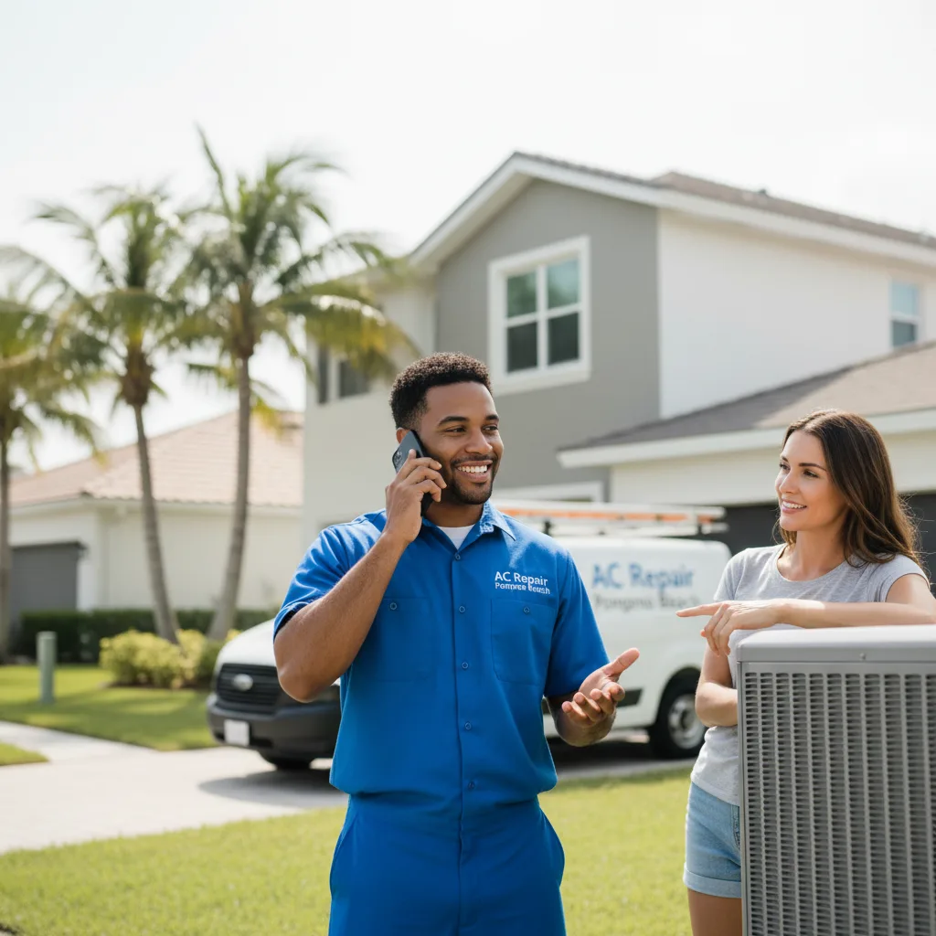 AC Repair Pompano Beach customer support in Bonnerdale